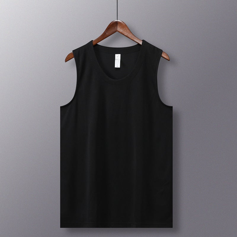 Activity Competition Loose Sports Quick-Drying Sleeveless T-Shirt Vest For Adults And Kidsren Family Tops With Logo Printed On Casual - Image 1